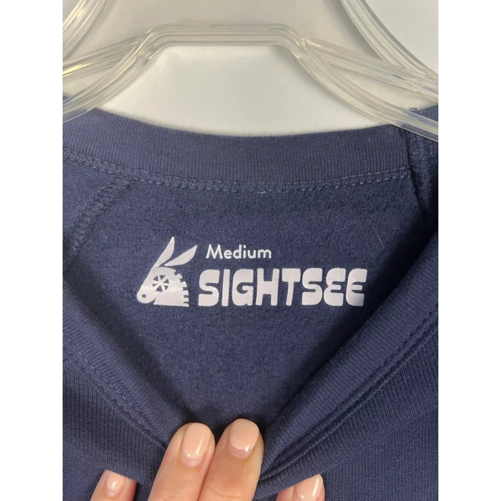 Women's Sightsee Sweatshirt Size M Blue - Picture 2 of 3